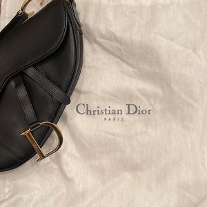 Christian Dior Vintage Saddlebag— never used